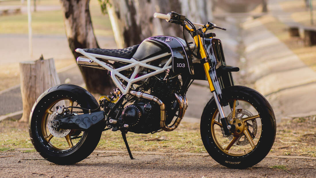 Yamaha XT 600 Umbau Malambo Von Lucky Custom MOTORRADonline De