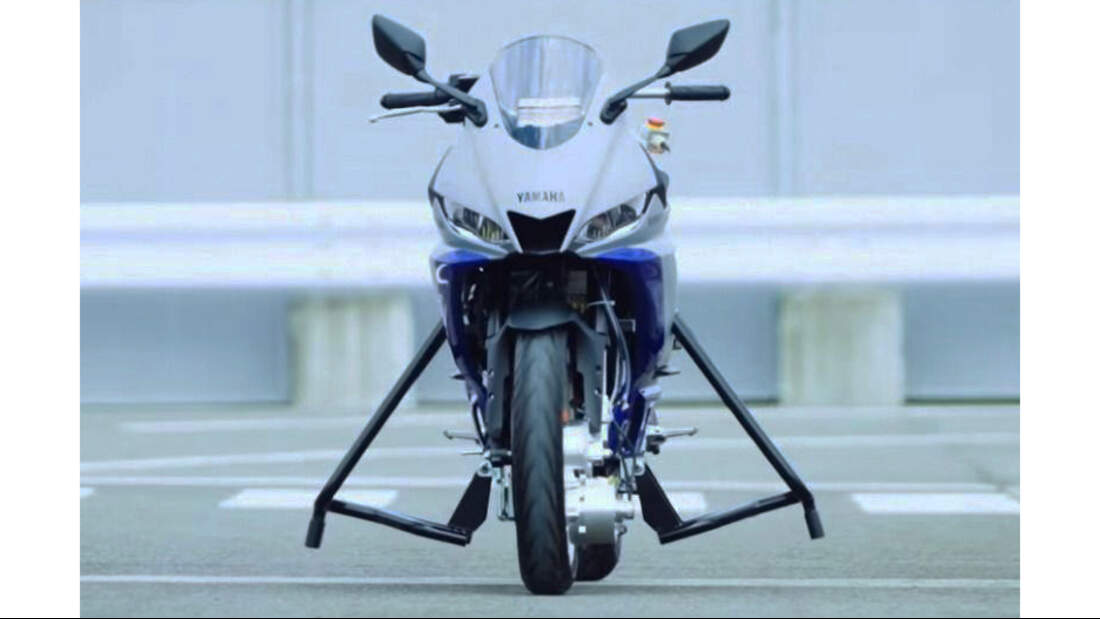 Elektro Yamaha Mit Amsas Automatische Balance Motorradonline De