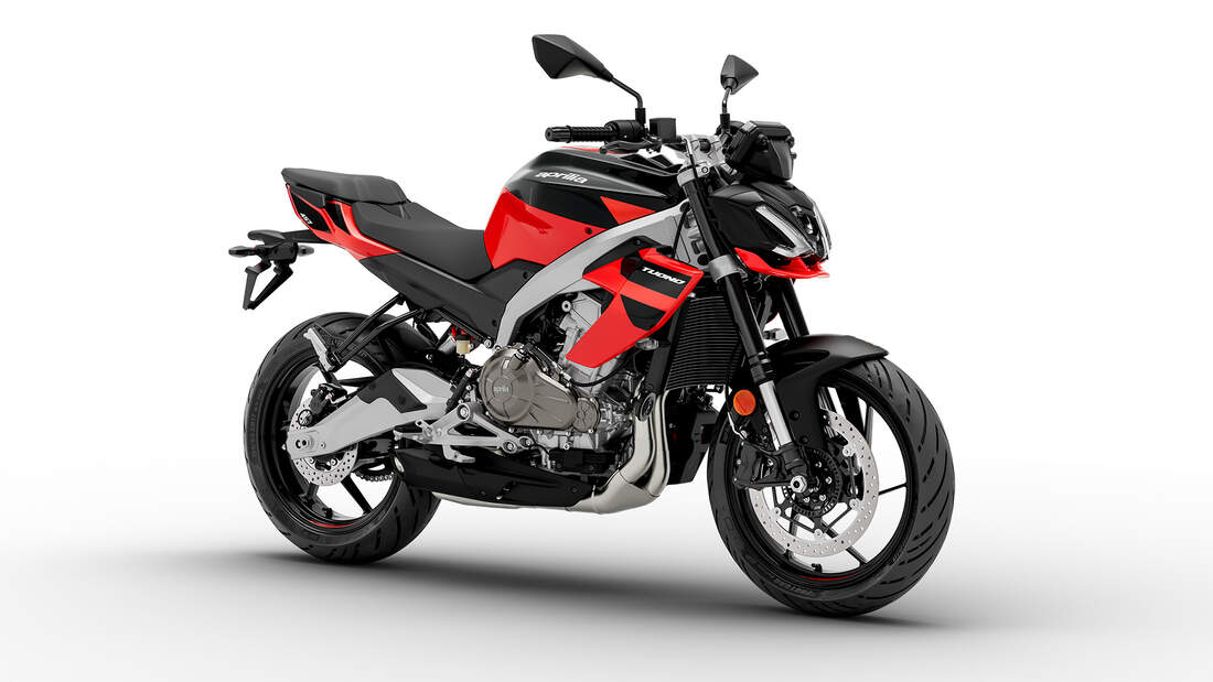 Aprilia Tuono 457 neu für 2025 Leichtes Naked Bike mit 48 PS