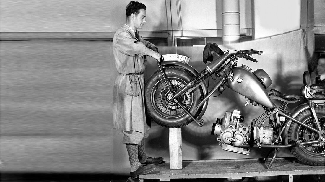 100Jahre BMW Motorrad 1940er-Jahre