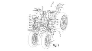 Aprilia Dreirad-Patent