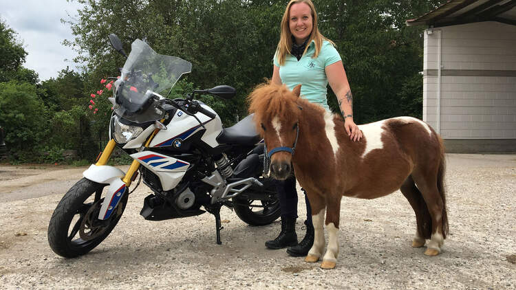 BMW G 310 R Dauertest Mona Pekarek