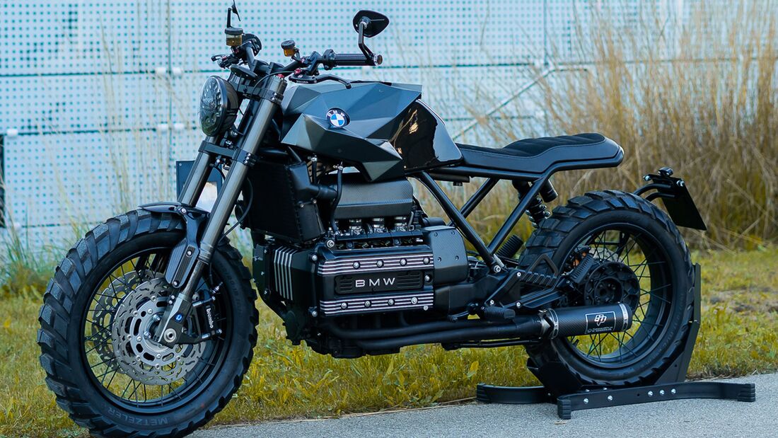 BMW K100 R Nightcrawler Crooked Motorcycles
