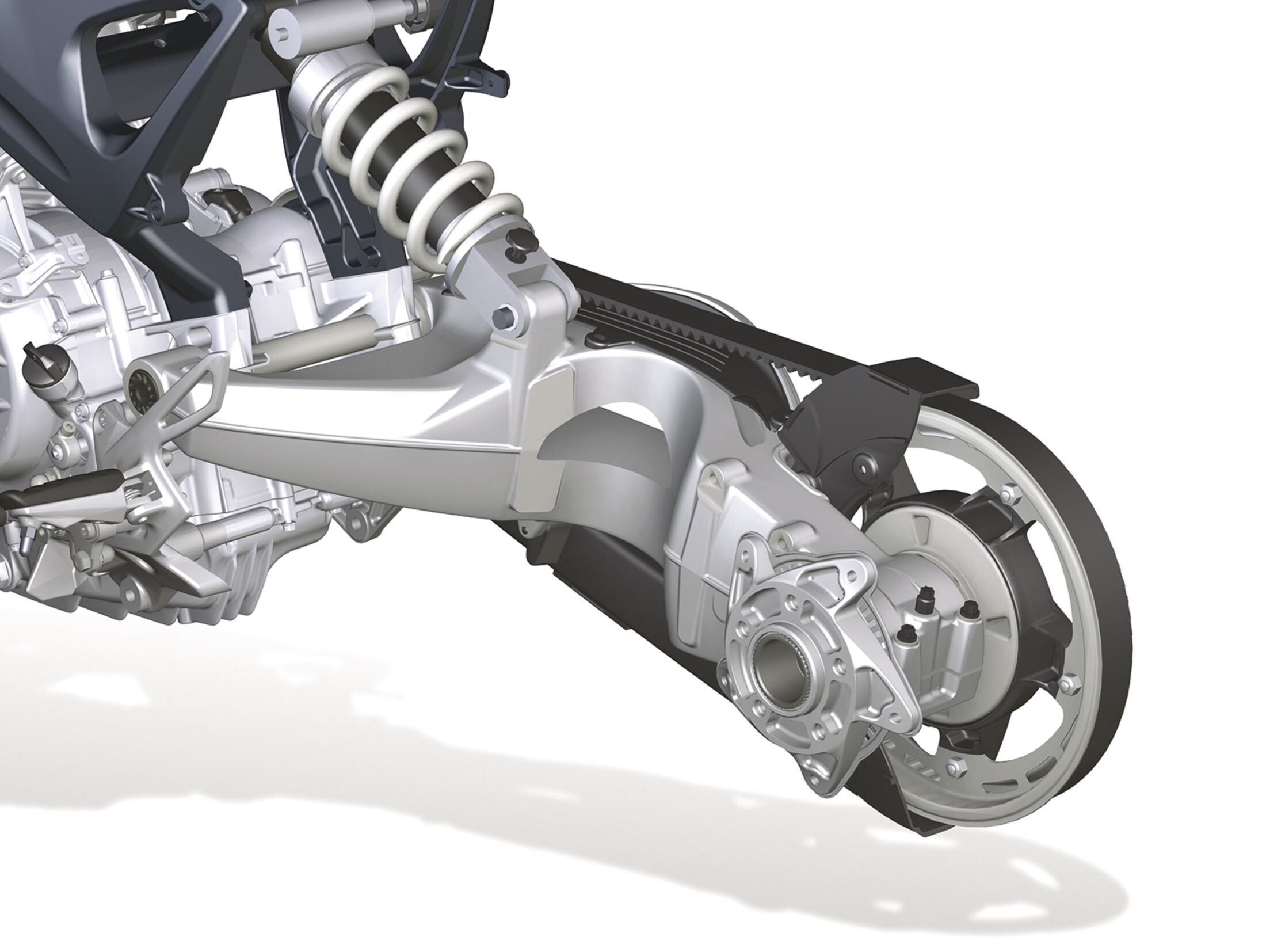 BMW-Patent: Neuer leiser Zahnriemen für Motorräder