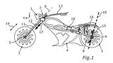 BMW Patent Hinterrad Lenkung Zweirad Lenkung (05/2023)
