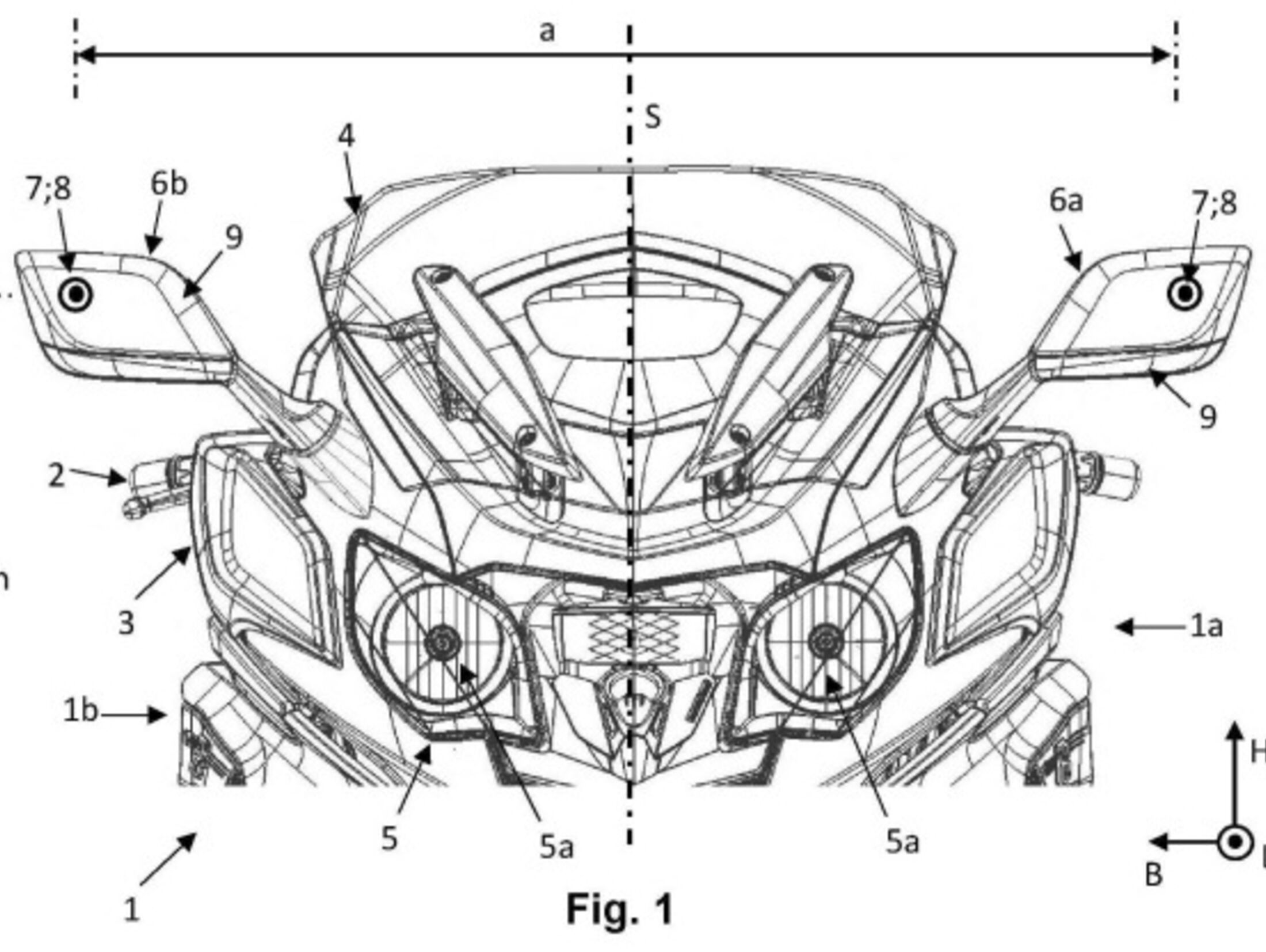 BMW Patent: Kamerasystem für Motorräder