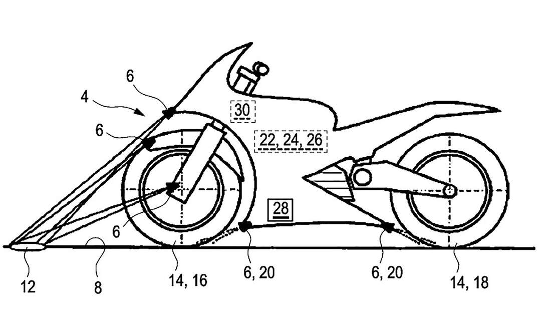 BMW Patent vorausschauendes Fahrwerk