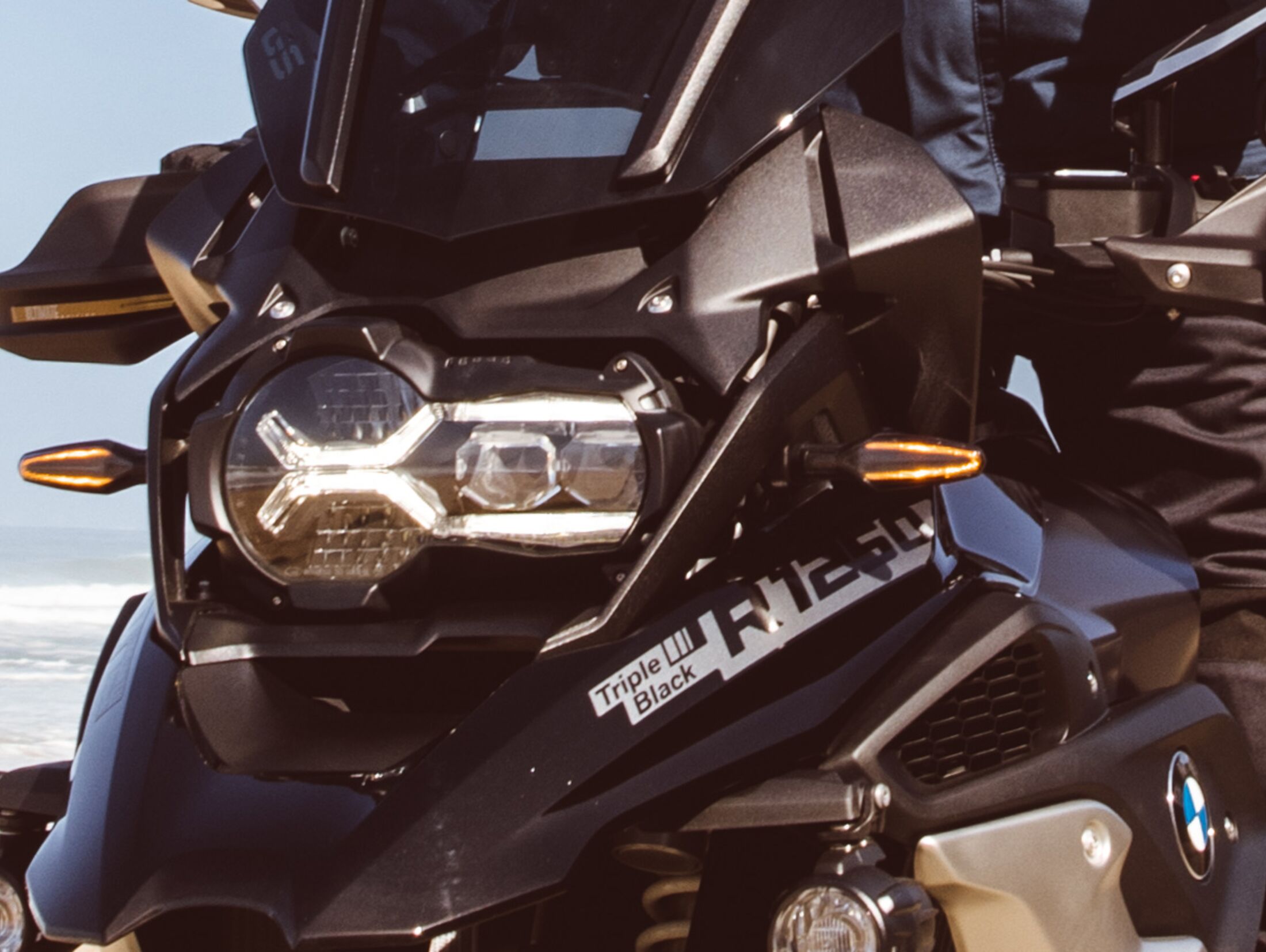 LED Motorrad Zusatzscheinwerfer Tagfahrlicht E4 - BN-Bikes