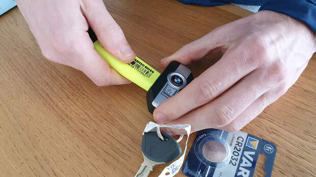 BMW R 1250 GS Dauertest Wechsel Transponderbatterie