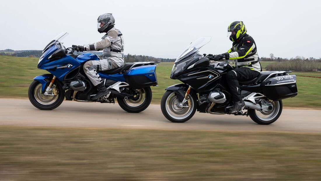 BMW R 1250 RT old and new comparison test
