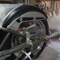 Bier-Dampf-Motorrad