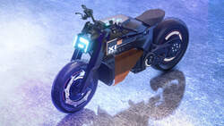 Buell XBE Elektromotorrad Design Concept von Theo Cauchy