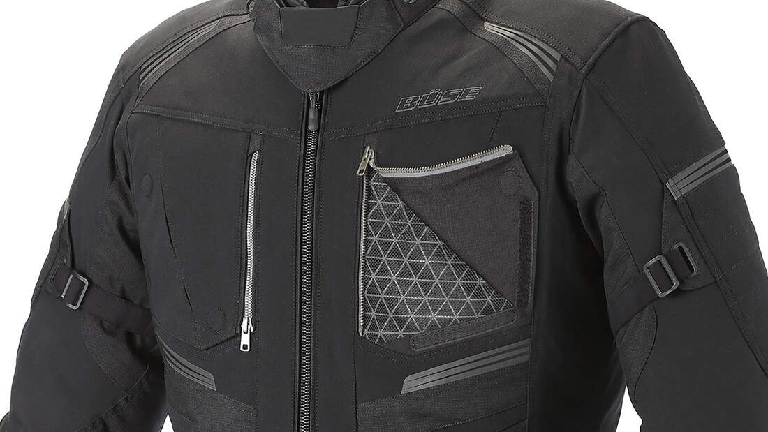 Büse Borgo Motorrad Textilhose Schwarz 32 – Tourenhose Mit Protektoren, Wasserdicht & Belüftet