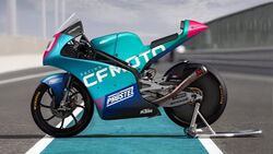 CF Moto Moto3 Prüstel