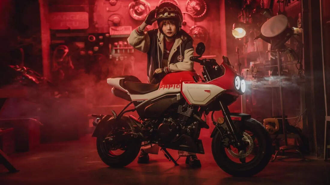 CF Moto Papio 125er Cafe Racer