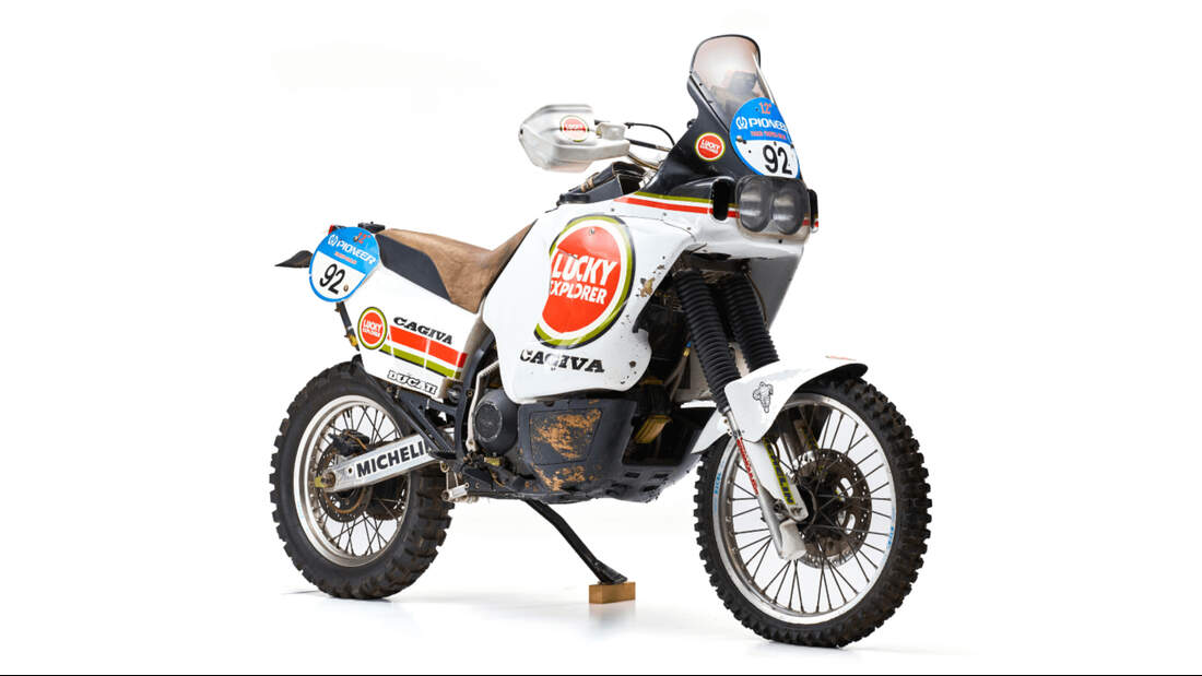 Cagiva Elefant Lucky Explorer Rallye Dakar