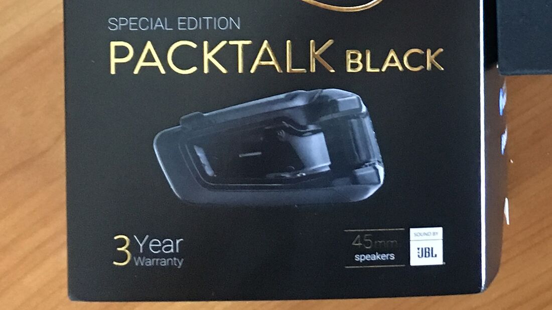 Cardo Packtalk Black