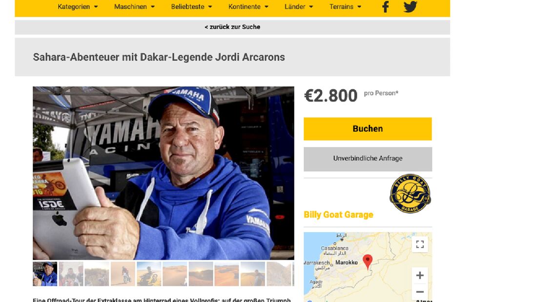Dakar-Profi Jordi Arcarons