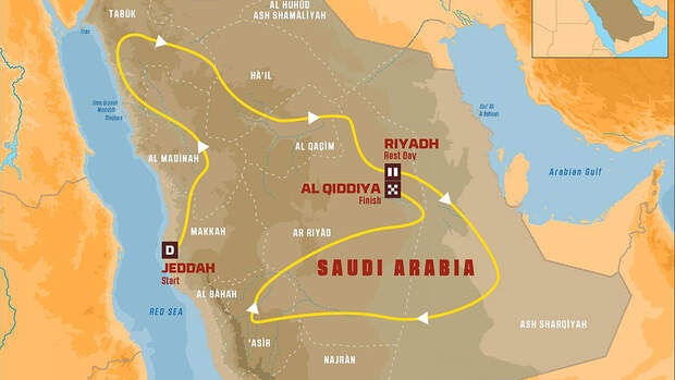 Dakar Rallye 2020 Saudi Arabien
