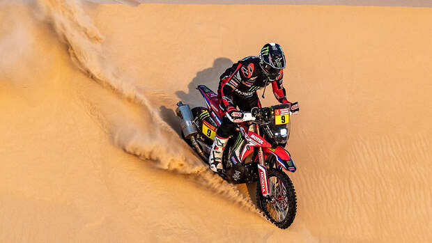 Dakar Sieger Ricky Brabec Honda 