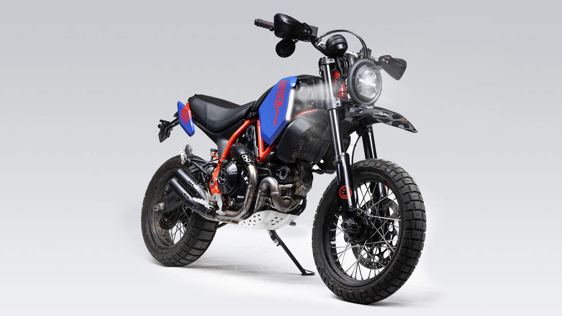 Ducati Desert Sled Hookie-Umbau Ducati Scorpion