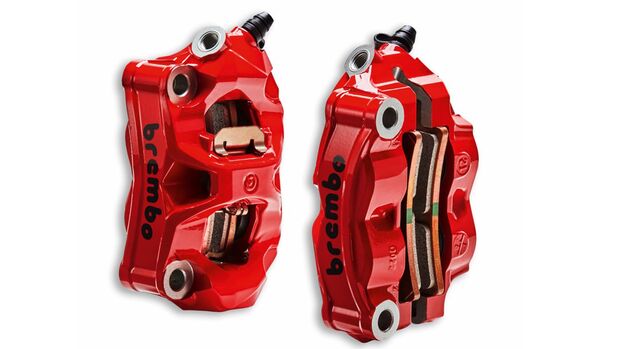 Frenos coloridos para Ducati Diavel V4