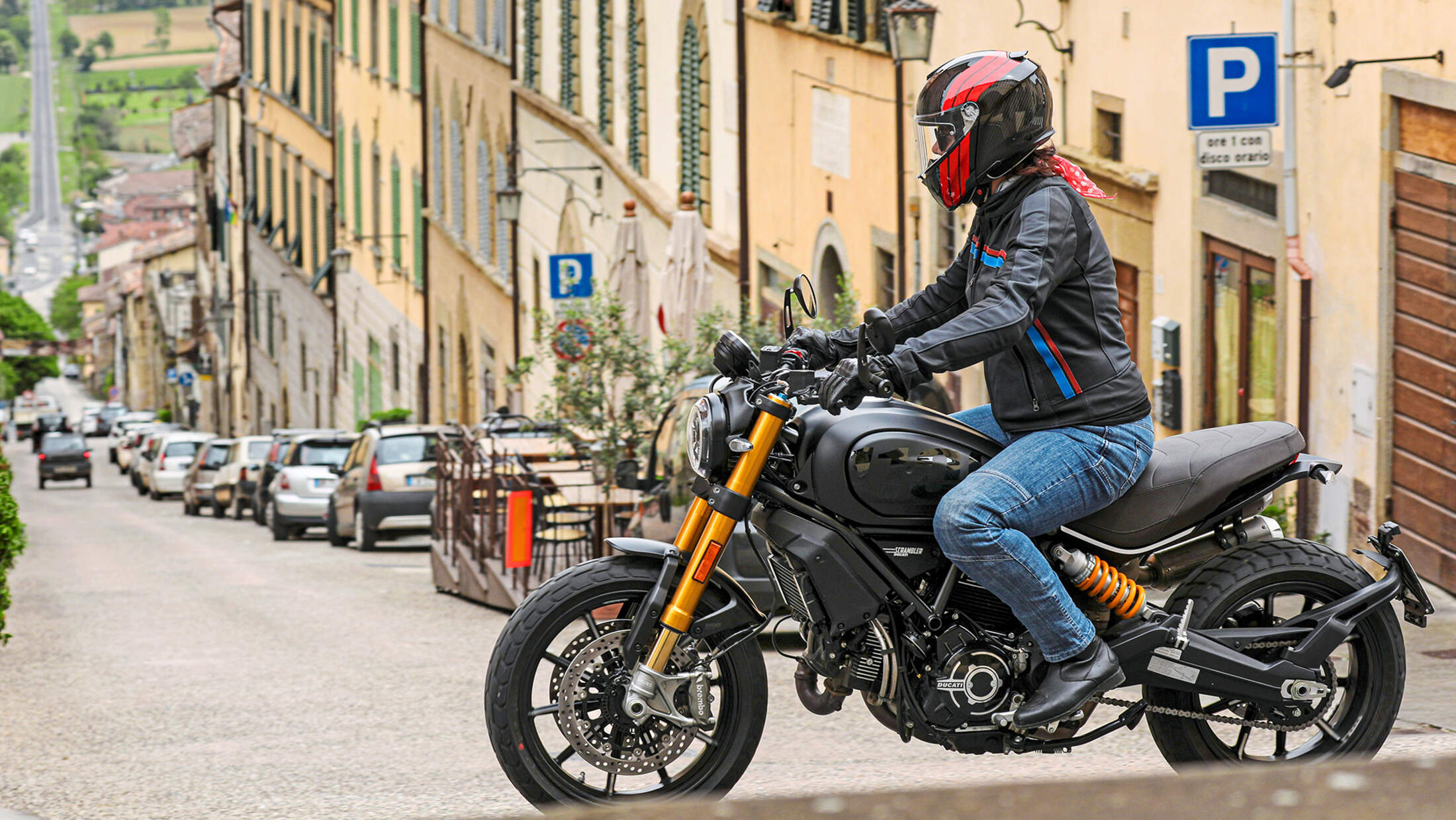 Ducati on sale scrambler lederjacke