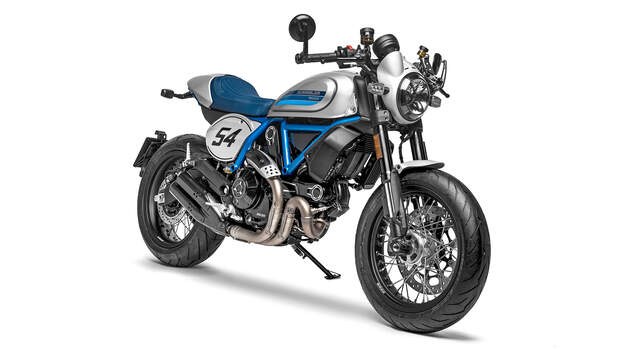 Ducati Scrambler Café Racer.