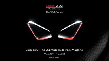 Ducati Teaser Neuheiten 2022