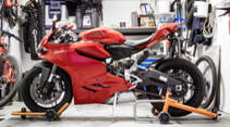 Dynamoto fahrbahrer Motorradständer