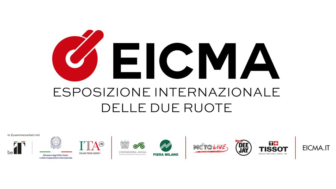 Eicma 2022 Logo mit Sponsoren
