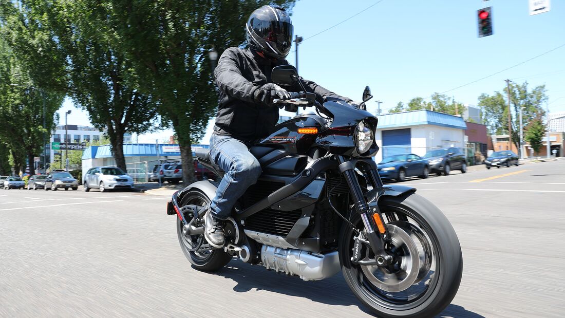 Elektro-Harley Harley-Davidson LiveWire Serienversion