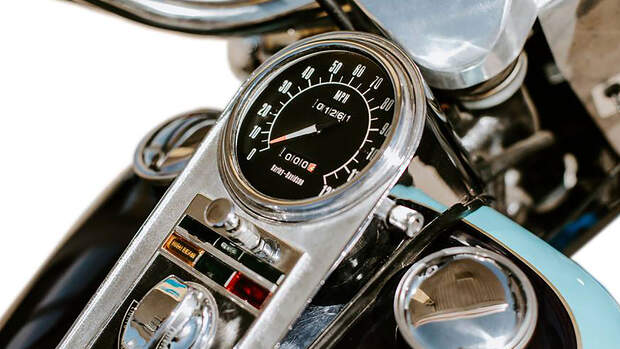 Elvis Presley's 1976 Harley Davidson FLH 1200 Electra Glide