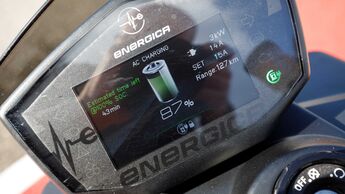Energica LIveWire Supercharger