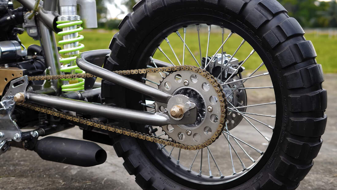 BMX Cub mit 250erMotor von Kawasaki