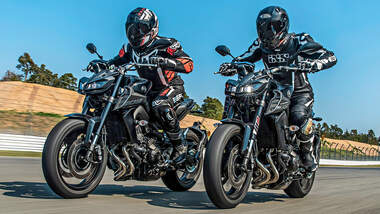 Fahrwerkstuning für die Yamaha MT-09 - Nachrüstkomponenten von WP.