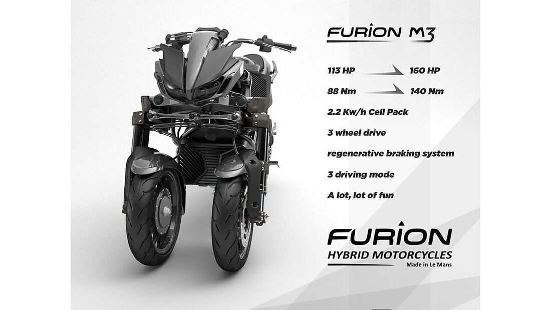 Furion M3 Yamaha Niken Hybrid