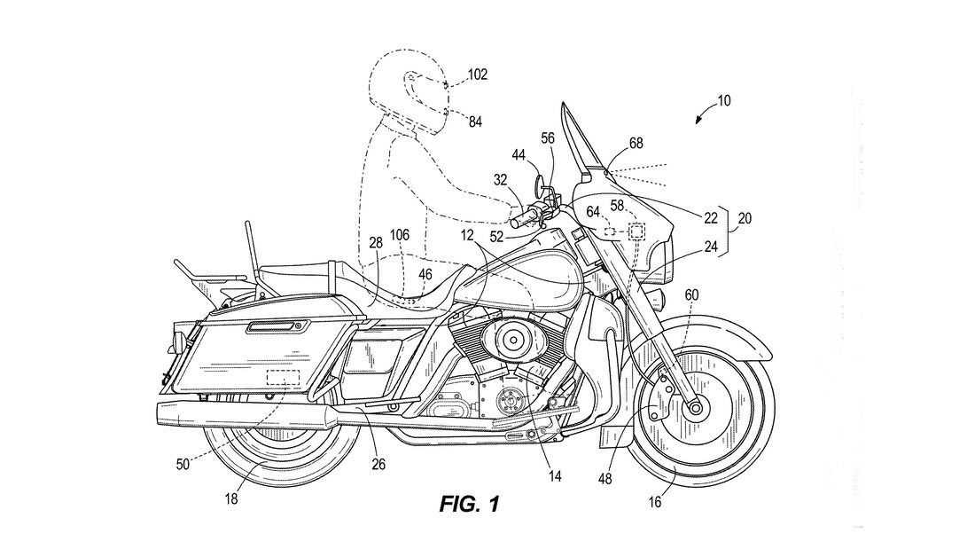 Harley Bremsassistent Patent
