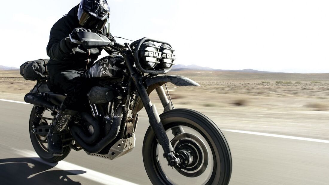 Harley-Davidson 1200 Roadster Desert Wolve.