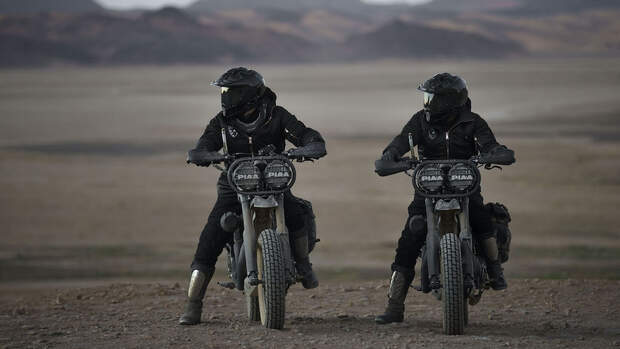 Harley-Davidson 1200 Roadster Desert Wolve.