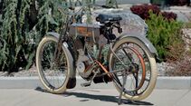 Harley-Davidson 1908 Strap Tank Auction most expensive motorcycle in auction