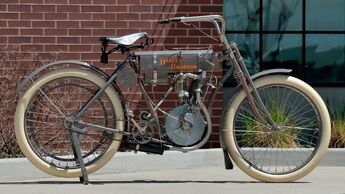 Harley-Davidson 1908 Strap Tank Auction most expensive motorcycle in auction