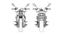 Harley-Davidson 338R Patentzeichnung