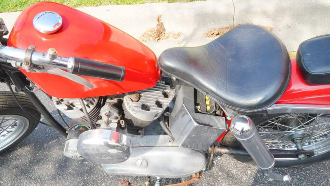 Harley-Davidson K-Model Cry Baby Johnny Depp
