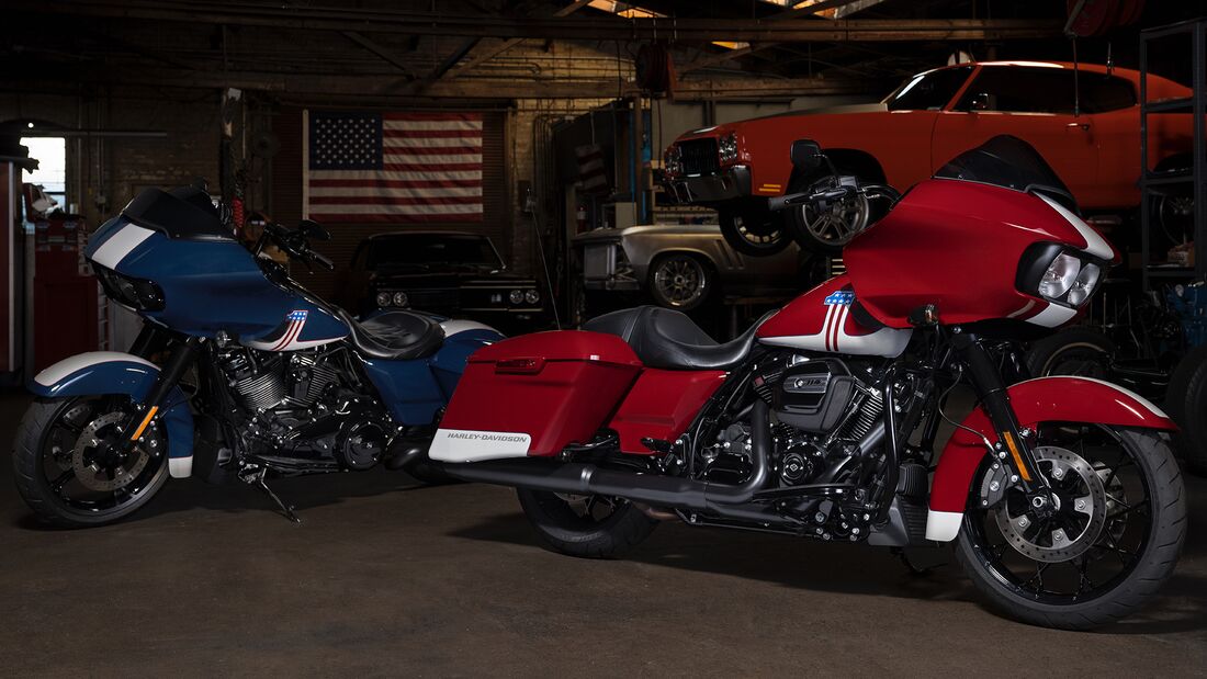 Harley Davidson Road Glide Special-Edition für die USA.