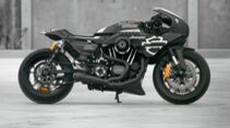 Harley-Davidson Sportster Forty Eight "Lamborghini" von Fatboy Design und Slayer House aus Thailand (11/2022)