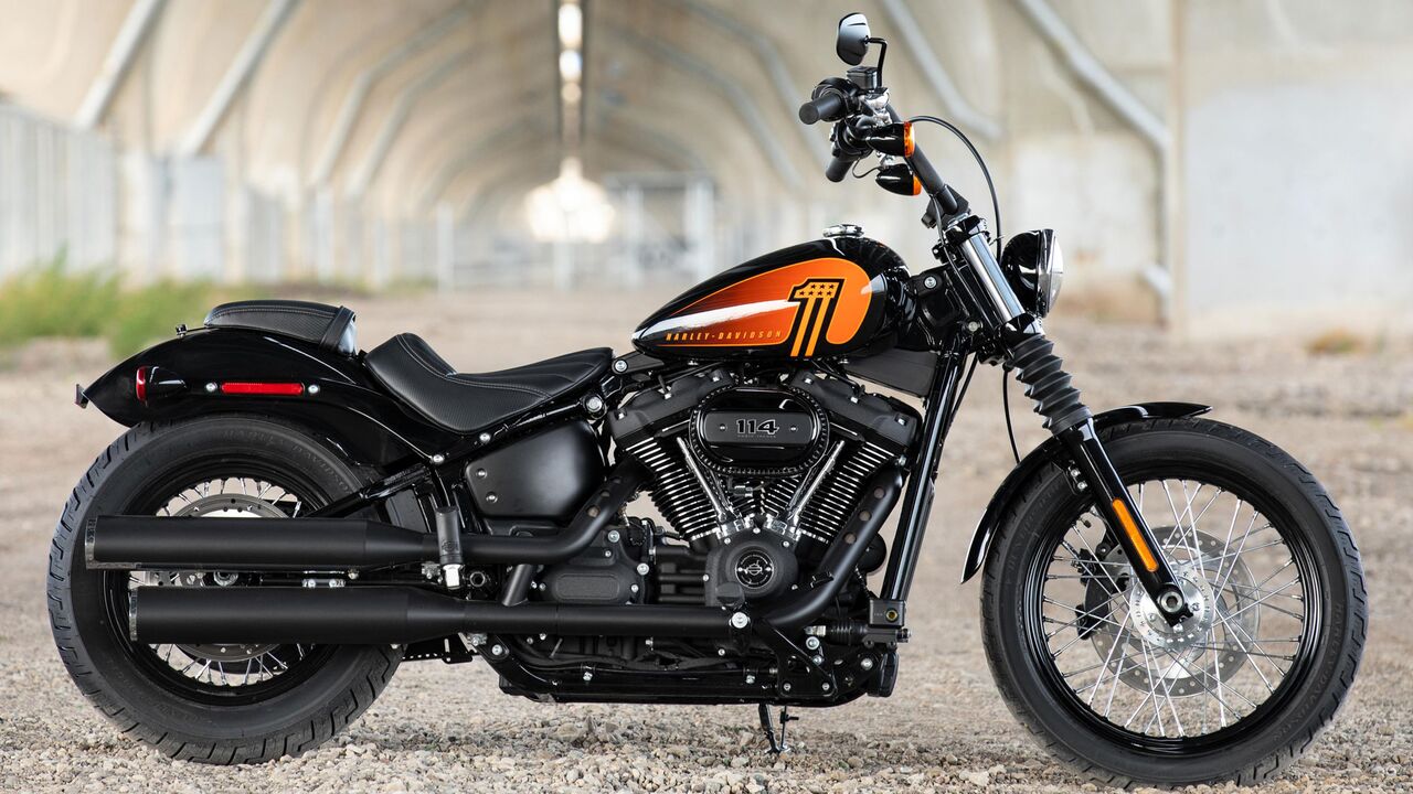 Harley Davidson Street Bob 114 2021 Dickerer V2 Motorradonline De