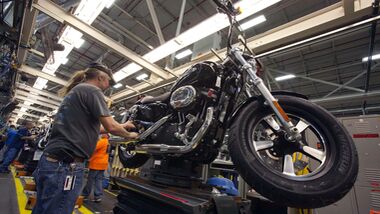Harley-Davidson Werk Produktion