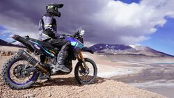 Höhenrekord Zweizylinder-Motorrad Anden 2023 Jiri Zak