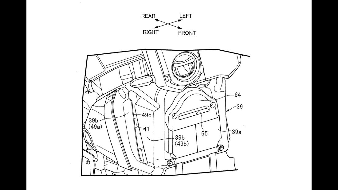Honda Brennstoffzellenmotorrad Patent